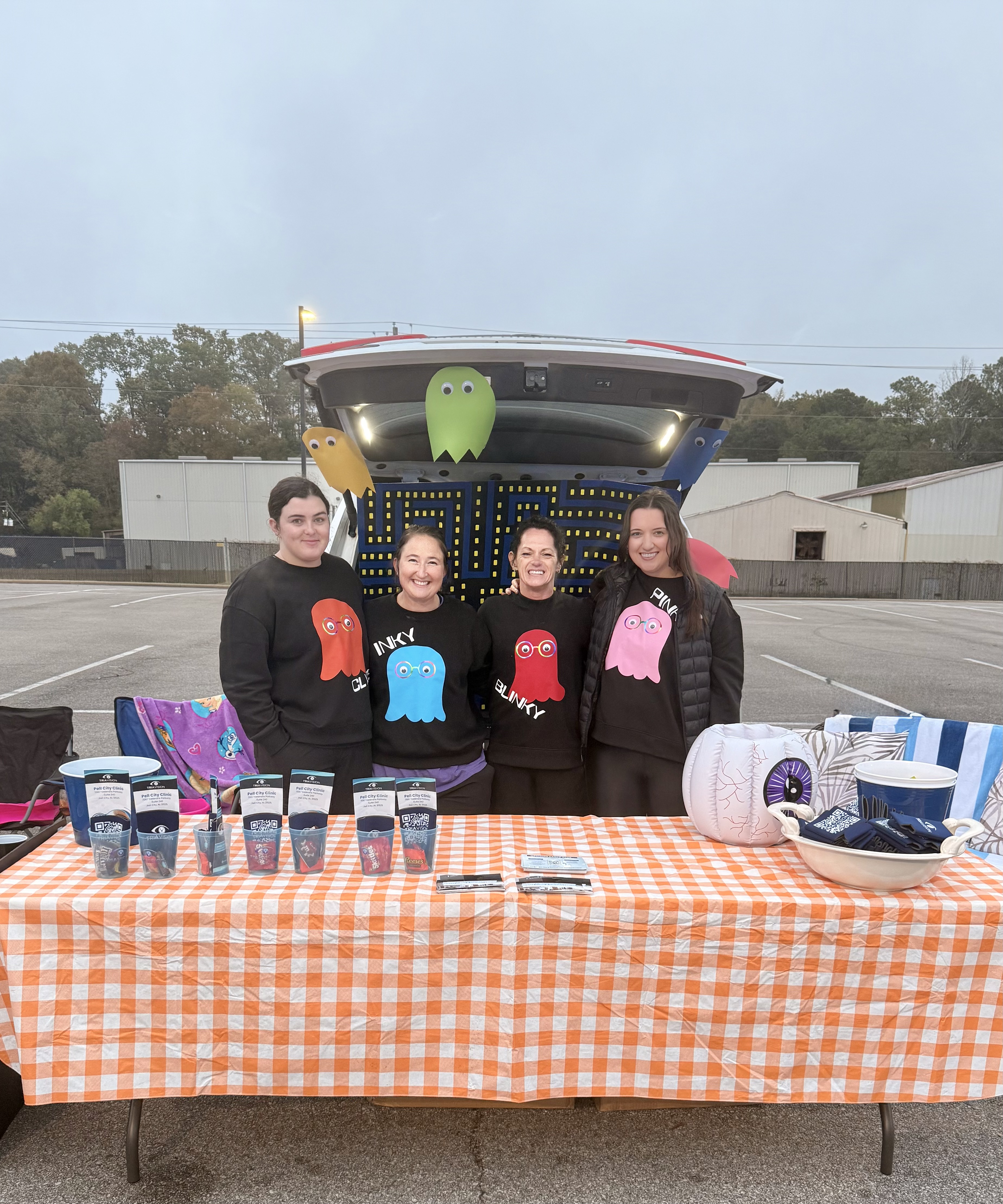 TriaVision Pell City Crew Hands out Halloween Candy! 