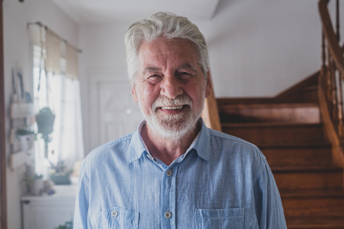 smiling older man